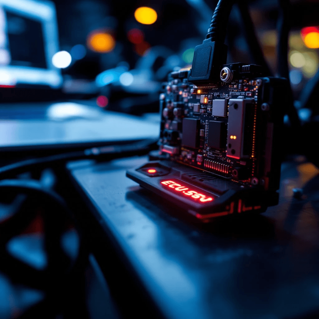Transponder chip key being programmed with diagnostic device